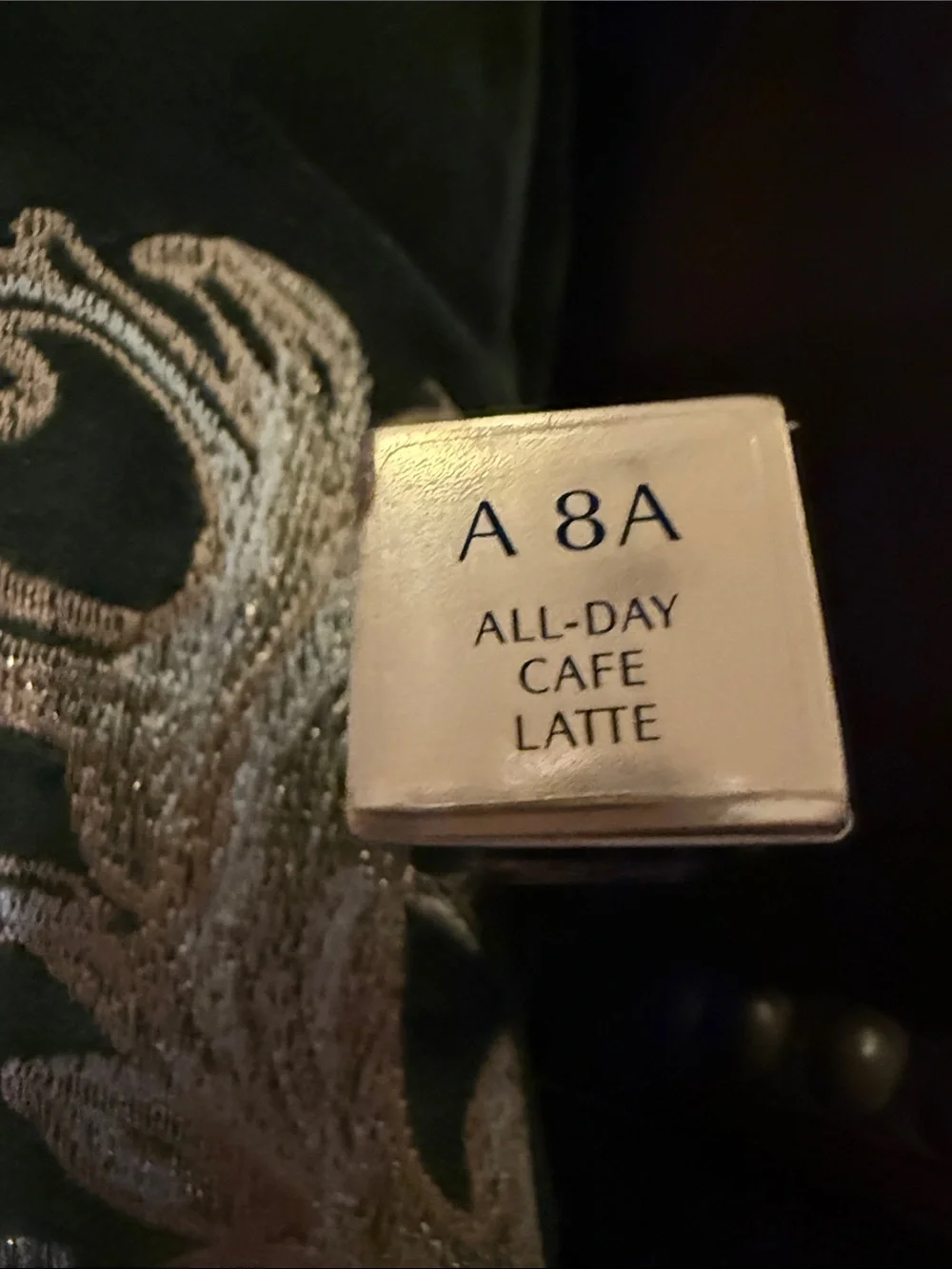RARE Estee Lauder All Day Lipstick Cafe Latte A-8A Gold Tube New in Box Vintage
